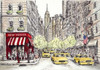 New Yorker Poster Print by Chloe Marceau - Item # VARPDX74059