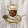Coffee Time III on Wood Poster Print by Silvia Vassileva - Item # VARPDX26510