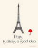 Paris Poster Print by Jan Weiss - Item # VARPDXW837D