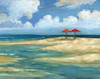 Umbrella Beachscape IV Poster Print by Paul Brent - Item # VARPDXBNT777