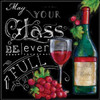 Wine Toasts I Poster Print by Donna Knold - Item # VARPDXKLD067
