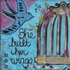 She Built Her Wings Poster Print by Monica Martin - Item # VARPDXMTN158
