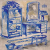 Deep Blue Bath II Poster Print by Margaret Ferry - Item # VARPDXMFY158