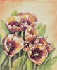 Purple Tulips I Poster Print by Gwendolyn Babbitt - Item # VARPDXBAB091