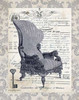 Indigo Chair I Poster Print by Gwendolyn Babbitt - Item # VARPDXBAB077