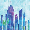 Manhattan I Poster Print by Paul Brent