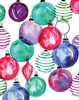 Watercolor Ornaments Poster Print by Sara Berrenson - Item # VARPDXBER184