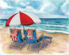Beach Chairs Poster Print by Todd Williams - Item # VARPDXTWM329