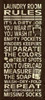 Laundry Room Rules II Poster Print by N. Harbick - Item # VARPDXHRB309