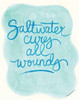 Saltwater Poster Print by Monica Martin - Item # VARPDXMTN185