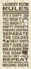 Laundry Room Rules III Poster Print by N. Harbick - Item # VARPDXHRB312