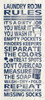 Laundry Room Rules Poster Print by N. Harbick