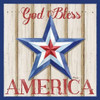 Patriotic Barn Star II Poster Print by Paul Brent