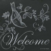 Bird Welcome Poster Print by Gwendolyn Babbitt - Item # VARPDXBAB038