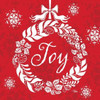 Joy Wreath Poster Print by Teresa Woo - Item # VARPDXWOO124