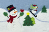 Holiday Snowman Poster Print by Betz White - Item # VARPDXWTE112