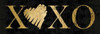Gold XOXO Poster Print by N. Harbick - Item # VARPDXHRB295