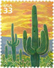 Saguaro Cactus Poster Print by  US POSTAL SERVICE - Item # VARPDX3624