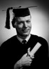 Portrait of man in graduating gown Poster Print - Item # VARSAL255417088