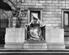 Muse of the Arts Statue in front of the Boston Public Library  Boston  Massachusetts  USA Poster Print - Item # VARSAL25532576