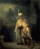 David's Farewell from Jonathan   1642  Rembrandt Harmensz van Rijn  Oil on canvas    Hermitage Museum  St. Petersburg Poster Print - Item # VARSAL261587