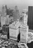 USA  Illinois  Chicago  cityscape with Wrigley Building Poster Print - Item # VARSAL255423382