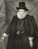 Thomas Cecil 1St Earl Of Exeter Lord Burghley 1542-1621 English Soldier And Statesman. From The Book _Lodge?S British Portraits? Published London 1823. PosterPrint - Item # VARDPI1858856