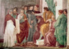 The Dispute With Simon Mago 1425-28 Masaccio Fresco Cappella Brancacci  Santa Maria del Carmine  Florence  Italy Poster Print - Item # VARSAL3810412513