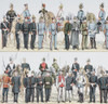 German Army And Cavalry Uniforms At The Turn Of The 20Th Century. From Enciclopedia Ilustrada Segu PosterPrint - Item # VARDPI2222061