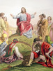 Jesus Preaching The Sermon On The Mount. From The Holy Bible Published By William Collins, Sons, & Company In 1869. Chromolithograph By J.M. Kronheim & Co. PosterPrint - Item # VARDPI1872747