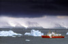 Canadian Coastguard Icebreaker Visiting The Coast Of Northwest Greenland, Between Ellesmere Island And Greenland PosterPrint - Item # VARDPI2025967