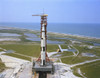 An aerial view of the Apollo 15 spacecraft on its launch pad Poster Print - Item # VARPSTSTK203942S