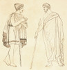 Ancient Athenians Exchanging Philosophical Ideas. From El Mundo Ilustrado, Published Barcelona, 1880. PosterPrint - Item # VARDPI1958200