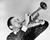 Close-up of a young man playing a trumpet Poster Print - Item # VARSAL2556469