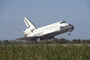 Cape Canaveral, Florida - Space shuttle Atlantis touches down on Runway 33 at the Shuttle Landing Facility at the Kennedy Space Center in Florida. Poster Print - Item # VARPSTSTK203359S