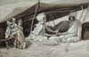 Rachel and Leah  James J. Tissot  Jewish Museum  New York  USA Poster Print - Item # VARSAL999459