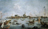 Italy  Venice  Doge on the Bucentaure at San Nicolo di Lido by Francesco Guardi   France  Paris  Musee du Louvre Poster Print - Item # VARSAL900144457