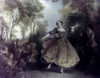 Dancer Camargo by Nicolas Lancret  1730  1690-1743 Poster Print - Item # VARSAL90064932