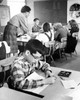 School children in a classroom with a female teacher Poster Print - Item # VARSAL25518021