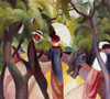 Promenade  1913  August Macke  Oil on canvas  Poster Print - Item # VARSAL900757