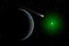 A comet passing a distant alien world Poster Print - Item # VARPSTMAS100632S