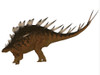 The Kentrosaurus dinosaur from the Jurassic Period of North America has plates along its spine and spikes on its shoulders and tail Poster Print - Item # VARPSTCFR200290P