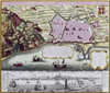 Map of Barcelona  Spain  18th Century Poster Print - Item # VARSAL900128512
