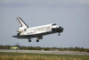 Space Shuttle Discovery approaches landing on the runway at the Kennedy Space Center Poster Print - Item # VARPSTSTK202596S