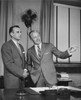 Two businessmen standing in office Poster Print - Item # VARSAL25547998