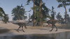 Two Gigantoraptors on the shoreline Poster Print - Item # VARPSTKVA600705P