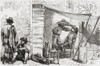 Shaving Al Fresco In Italy In The Late Nineteenth Century. From Italian Pictures Published 1895. PosterPrint - Item # VARDPI2221004