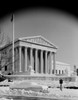 USA  Washington State  Washington D.C.  United States Supreme Court building in winter Poster Print - Item # VARSAL255418949