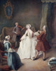 The Dance Lesson by Pietro Longhi     Italy   Venice   Galleria dell'Accademia Poster Print - Item # VARSAL3804329585