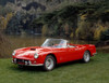 1963 Ferrari 400 Superamerica spyder, 4.0 litre V12 engine developing 340bhp. Country of origin Italy. Poster Print - Item # VARPPI170287